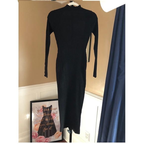 MIDI BODYCON DRESS - Picture 2 of 7